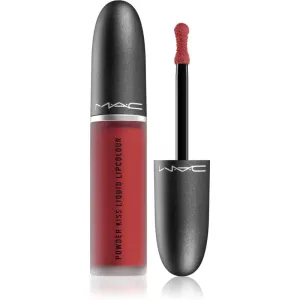 MAC Cosmetics Powder Kiss Liquid Lipcolour Matter Flüssig-Lippenstift Farbton Fashion, Sweetie! 5 ml