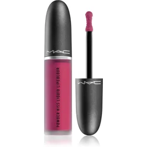 MAC Cosmetics Powder Kiss Liquid Lipcolour Matter Flüssig-Lippenstift Farbton Make it Fashun! 5 ml