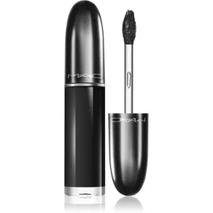 MAC Cosmetics Retro Matte Liquid Lipcolour Matter Flüssig-Lippenstift Farbton Caviar 5 ml