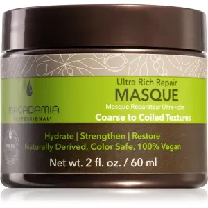 Macadamia Natural Oil Ultra Rich Repair regenerierende Maske mit Tiefenwirkung für beschädigtes Haar 60 ml