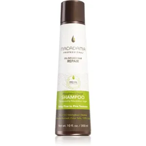Macadamia Natural Oil Weightless Repair leichtes feuchtigkeitsspendendes Shampoo für alle Haartypen 300 ml