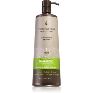 Macadamia Natural Oil Ultra Rich Repair tiefenwirksames regenerierendes Shampoo für stark geschädigtes Haar 1000 ml