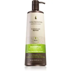 Macadamia Natural Oil Weightless Repair leichtes feuchtigkeitsspendendes Shampoo für alle Haartypen 1000 ml