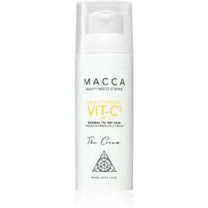 Macca Absolut Radiant Vit-C feuchtigkeitsspendende Gesichtscreme LSF 15 50 ml