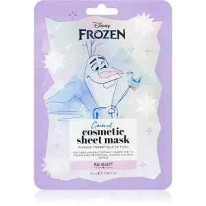 Mad Beauty Frozen Olaf Zellschichtmaske mit aufhellender und feuchtigkeitsspendender Wirkung 25 ml