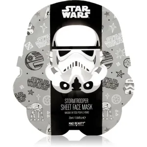 Mad Beauty Star Wars Storm Trooper Feuchtigkeitsspendende Tuchmaske mit Auszügen aus grünem Tee 25 ml