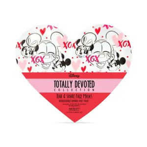Mad Beauty Gesichtsmaske Minnie Mickey Totally Devoted (Tear & Share Sheet Face Masks) 2 x 25 ml