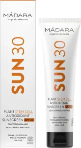 MÁDARA Sonnencreme Plant Stem Cell Antioxidant Sunscreen SPF 30 100 ml
