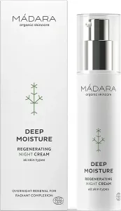 MÁDARA Regenerierende Gesichtscreme für die NachtDeep Moisture (Regenerating Night Cream) 50 ml