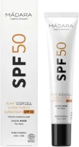 MÁDARA Gesichts-Sonnencreme Plant Stem Cell Ultra-Shield Sunscreen SPF 50 40 ml