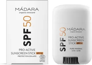 MÁDARA Mineralischer Bräunungsstift Pro-Active (Sunscreen Stick SPF 50) 18 g