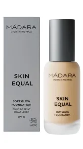 MÁDARA Skin Equal aufhellendes Make up für einen natürlichen Look LSF 15 Farbton #40 Sand 30 ml
