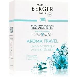 Maison Berger Paris Aroma Travel Autoduft Ersatzfüllung (Aromatic Garden) 2x17 g