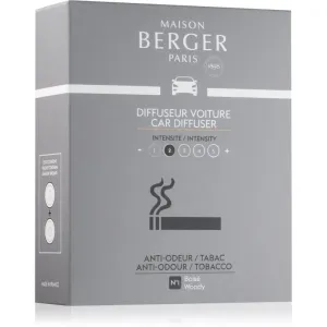 Maison Berger Paris Car Anti Odour Tobacco Autoduft Ersatzfüllung (Woody) 2 x 17 g