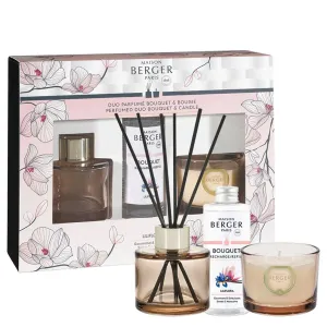Maison Berger Paris Geschenkset Aromadiffusor Bolero Magnolia Liliflora 80 ml + Kerze 80 g