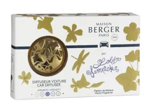 Maison Berger Paris Geschenkset für Autodiffusor Gold + Lolita Lempicka Nachfüllung