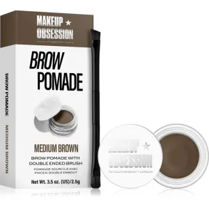 Makeup Obsession Brow Pomade Augenbrauen-Pomade Farbton Medium Brown 2.5 g