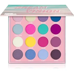 Makeup Obsession Dream With A Vision Lidschattenpalette 16x1,3 g