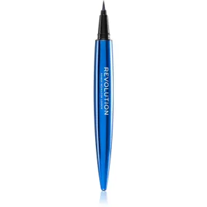 Makeup Revolution Renaissance Flick Flüssig-Eyeliner im Stift Blue 0.8 g