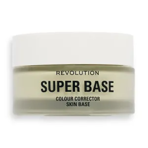 Makeup Revolution Super Base leicht gefärbter Make-up Primer Farbton Green 25 ml