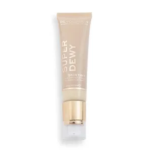 Makeup Revolution Super Dewy Skin Tint Moisturizer - Medium Light tonisierende Feuchtigkeitsemulsion 55 ml