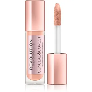 Makeup Revolution Conceal & Correct Flüssig-Korrektor Farbton Peach 4 g