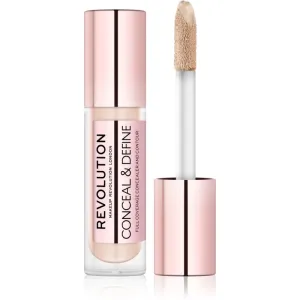 Makeup Revolution Conceal & Define Flüssig-Korrektor Farbton C 6,5 4 g