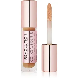 Makeup Revolution Conceal & Define Flüssig-Korrektor Farbton C12 4 g