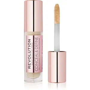 Makeup Revolution Conceal & Define Flüssig-Korrektor Farbton C4 4 g