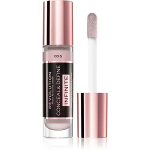 Makeup Revolution Infinite Deckender Korrektor zur Makelreduzierung Großpackung Farbton C0.5 9 ml
