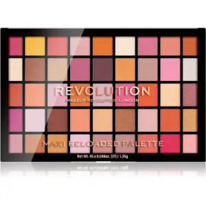 Makeup Revolution Maxi Reloaded Palette Palette mit pudrigen Lidschatten Farbton Big Big Love 45x1.35 g