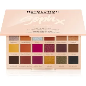 Makeup Revolution Soph X Extra Spice Lidschatten-Palette mit Spiegel Farbton Extra Spice 18 x 0.8 g