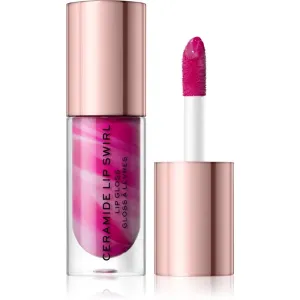 Makeup Revolution Ceramide Swirl Hydratisierendes Lipgloss Farbton Berry Pink 4,5 ml