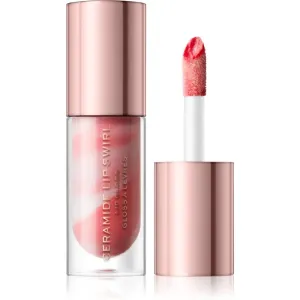 Makeup Revolution Festive Allure Glitzer-Lipgloss Farbton Glitz Nude 4,5 ml