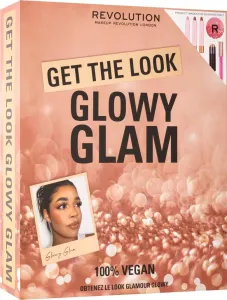 Makeup Revolution Get The Look Glowy Glam Geschenkset (zur Verjüngung der Gesichtshaut)