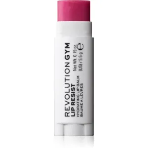 Makeup Revolution Gym schützendes Lippenbalsam für Sportler Farbton Pink Tint 5,5 g