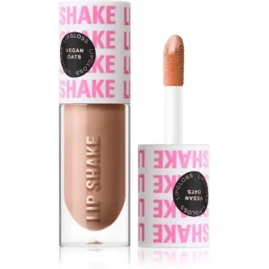 Makeup Revolution Lip Shake Hochpigmentiertes Lipgloss Farbton Caramel Nude 4,6 g