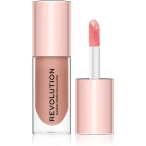 Makeup Revolution Pout Bomb Lipgloss für mehr Volumen mit hohem Glanz Farbton Candy 4.6 ml