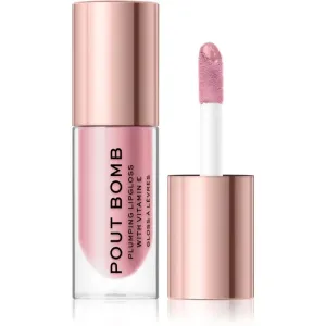 Makeup Revolution Pout Bomb Lipgloss für mehr Volumen mit hohem Glanz Farbton Sweetie 4.6 ml