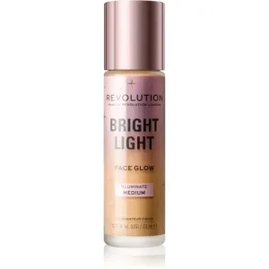 Makeup Revolution Bright Light aufhellendes Tönungsfluid Farbton Illuminate Medium 23 ml