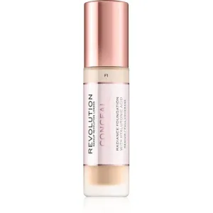 Makeup Revolution Conceal & Hydrate leichtes feuchtigkeitsspendendes Make up Farbton F1 23 ml