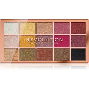 Makeup Revolution Foil Frenzy Palette mit Metallic-Lidschatten Farbton Creation 15 x 1.1 g