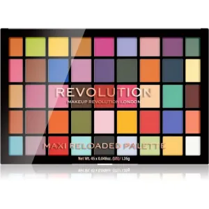 Makeup Revolution Maxi Reloaded Palette Palette mit pudrigen Lidschatten Farbton Monster Mattes 45x1.35 g