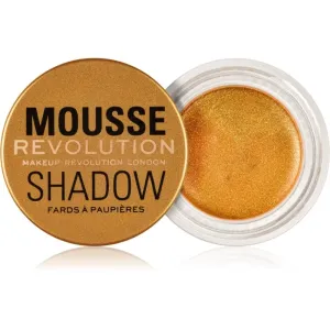 Makeup Revolution Mousse Lidschatten-Creme Farbton Gold 4 g
