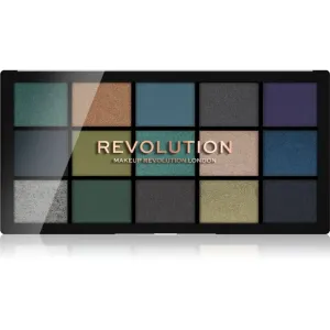 Makeup Revolution Reloaded Lidschatten-Palette Farbton Deep Dive 15x1,1 g