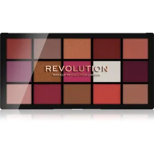 Makeup Revolution Reloaded Lidschatten-Palette Farbton Red Alert 15x1,1 g