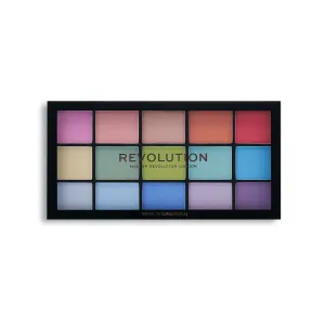 Makeup Revolution Reloaded Lidschatten-Palette Farbton Sugar Pie 15x1,1 g