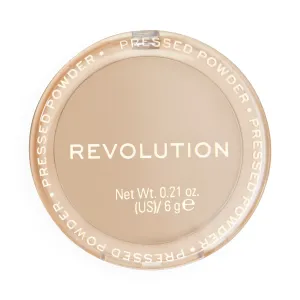 Makeup Revolution Reloaded feiner Kompaktpuder Farbton Vanilla 6 g