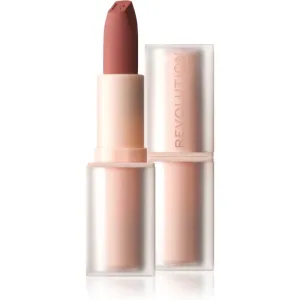 Makeup Revolution Lip Allure Soft Satin Lipstick cremiger Lippenstift mit Satin-Finish Farbton Brunch Pink Nude 3,2 g