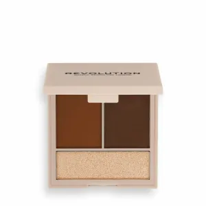 Makeup Revolution Contour Powder Konturier-Palette für die Wangen Farbton Light 7 g